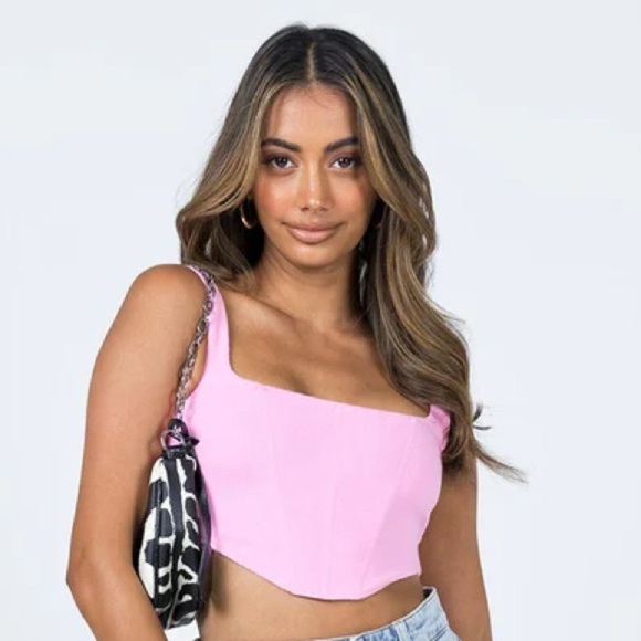 Princess polly kaeshia rib bustier - Picture 5 of 6